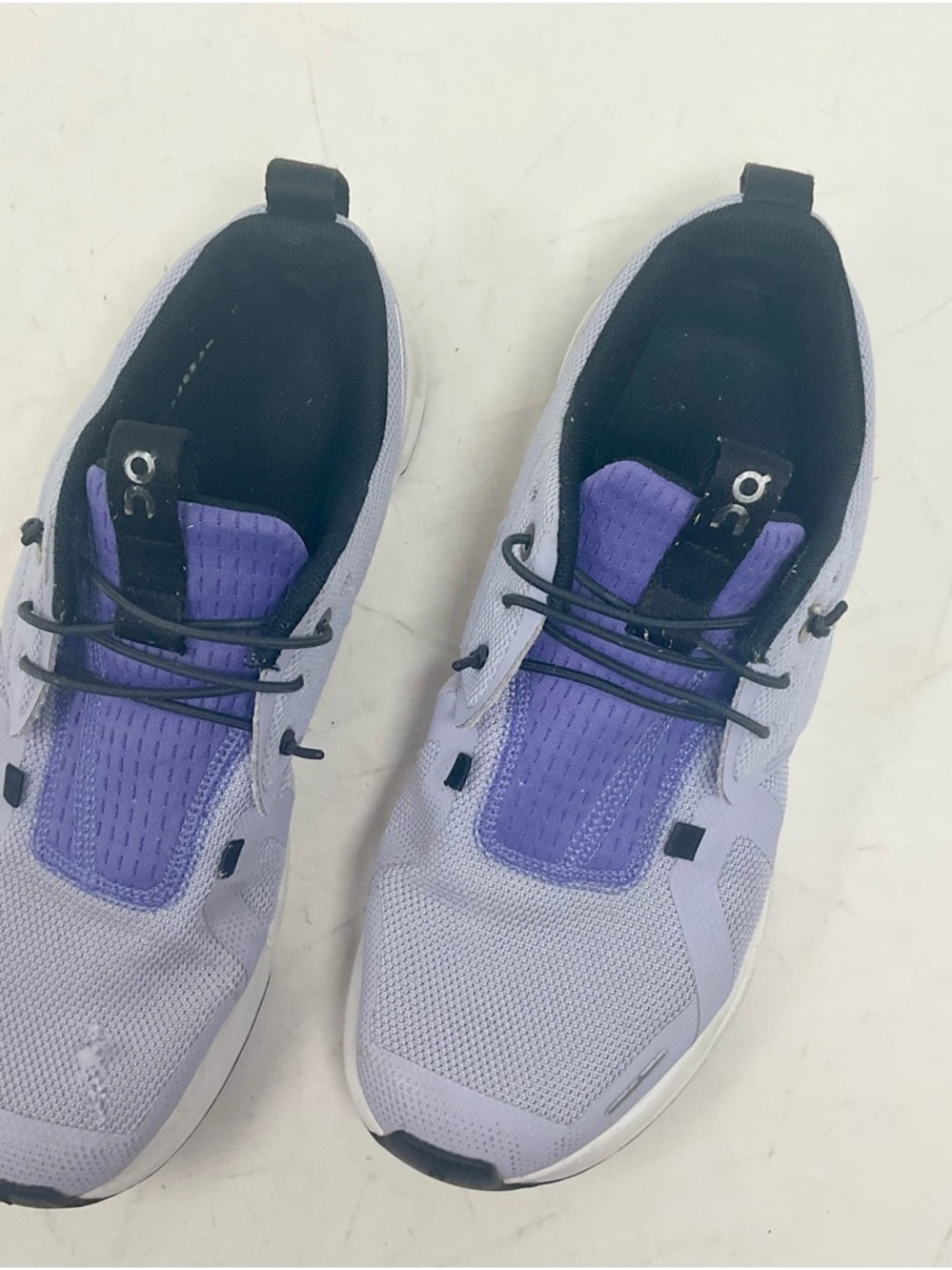On Running Kids Sneakers in Lavender and Purple
